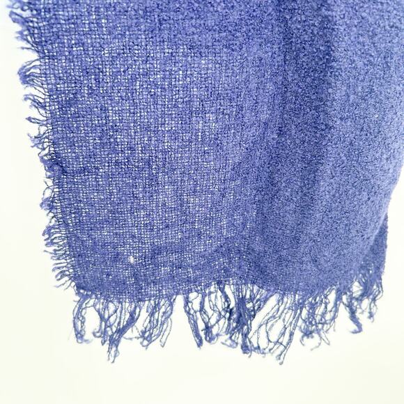 Kerry Woollen Mills Irish Celtic Vintage‎ Frayed Hem Lamsbwool Blend Scarf Wrap - Picture 3 of 5